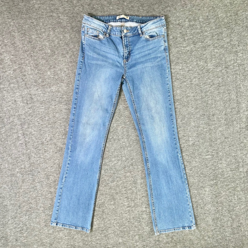 Route 66 Jeans Women's Size 27 Slim Bootcut Denim Blue Wash Stretch Western